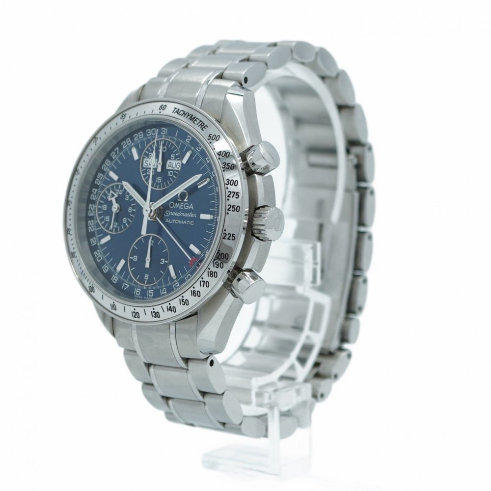 Omega Speedmaster 3523.8 Blue Dial Men's Watch - Picture 3 of 11